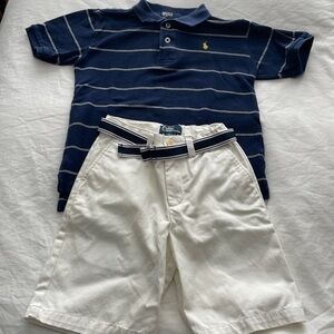Complete Polo Ralph Lauren Summer Outfit Size 6 1 Polo 1 Pair Shorts
